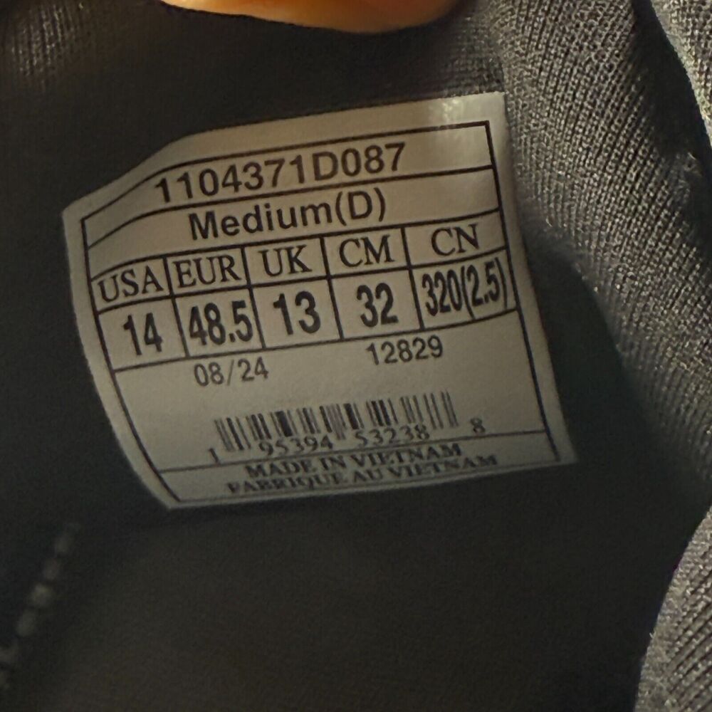 Brooks Adrenaline GTS 24 Shoes Mens 14 Running Black Athletic No Insoles - Picture 11 of 12